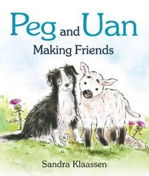 Peg and Uan - Meet a shy sheepdog puppy and a playful lamb