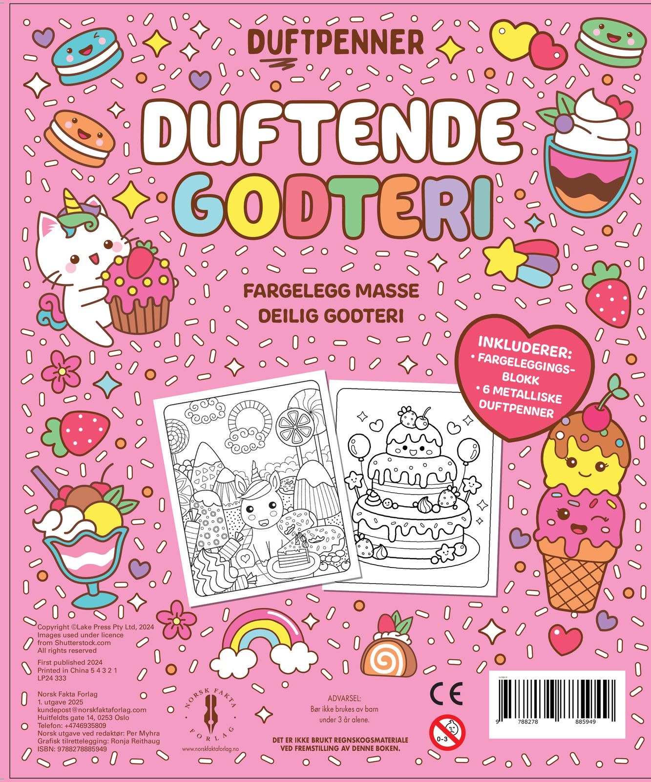 Duftende godteri med oppskrifter og godluktpenner