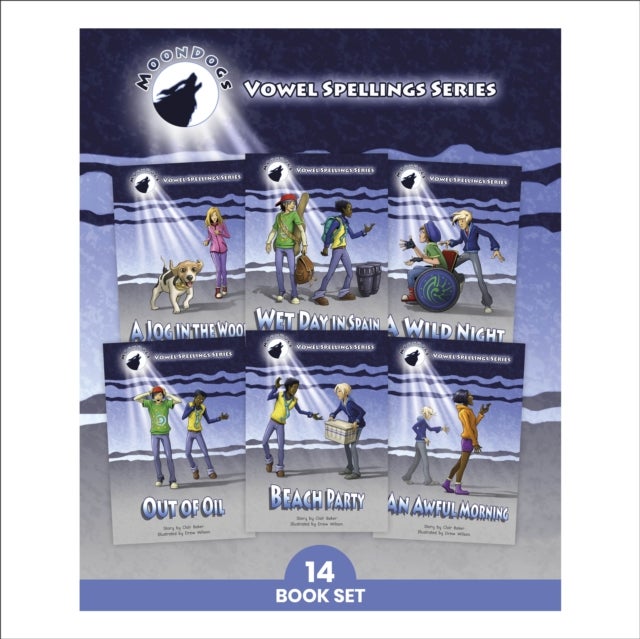 Phonic Books Moon Dogs Set 3 Vowel Spellings - Two alternative vowel spellings