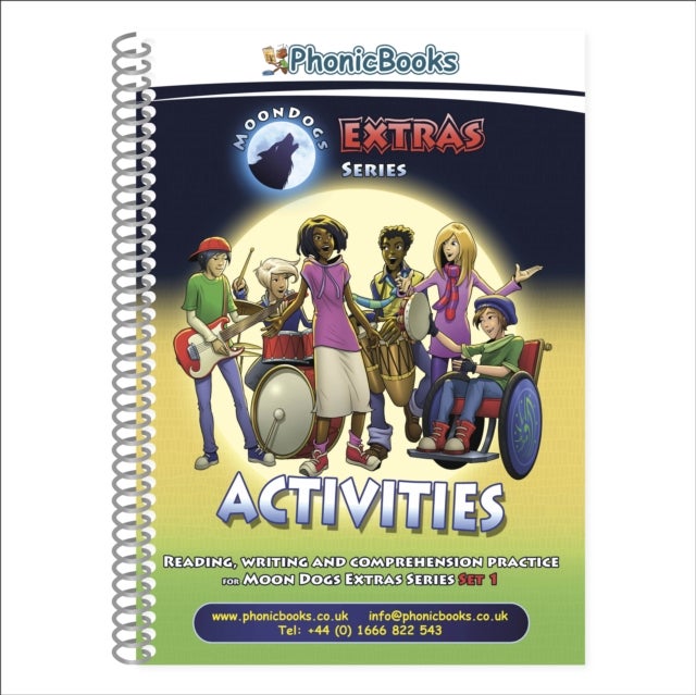 Phonic Books Moon Dogs Extras Activities - Photocopiable Activities Accompanying Moon Dogs Extras Books for Older Readers (alternative vowel spellings)