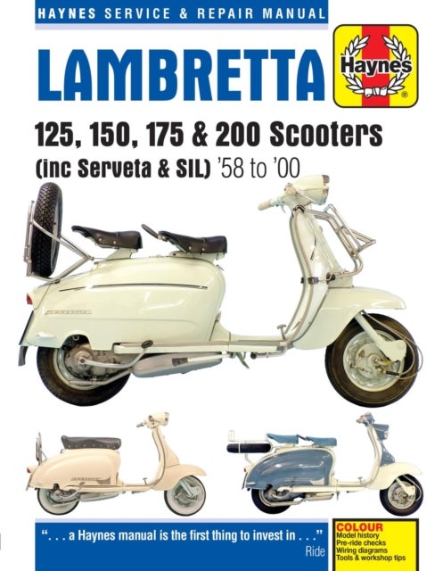 Lambretta Scooters (58 - 00) - 125, 150, 175 & 200 Scooters (inc Servita & SIL)