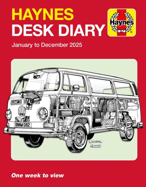 Haynes 2025 Desk Diary – January to December 2025 - January to December 2025
