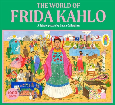 The World of Frida Kahlo 1000 Piece Puzzle - A Jigsaw Puzzle