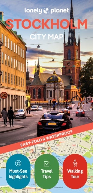 Lonely Planet Stockholm City Map - Durable, Waterproof, Easy-Fold Planning Map with Attractions & Walking Tours
