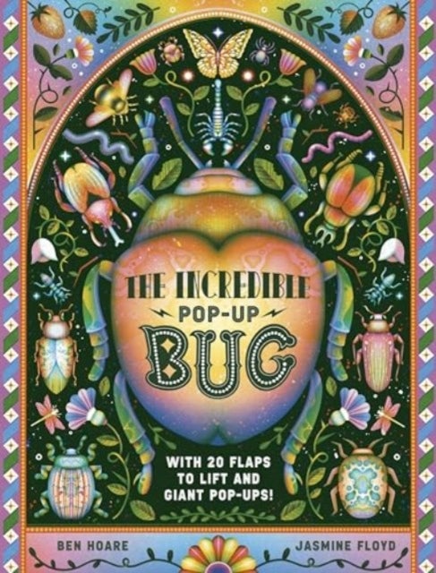 The Incredible Pop-up Bug - With 20 flaps to lift and GIANT pop-ups