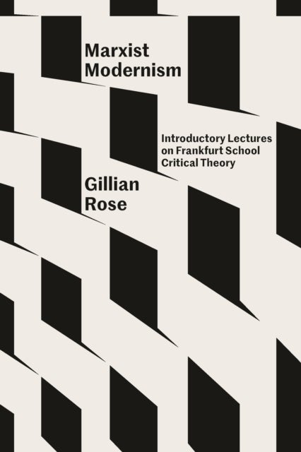 Marxist Modernism - Introductory Lectures on Frankfurt School Critical Theory