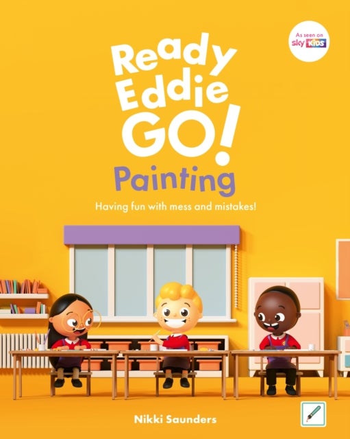 Ready Eddie Go! Painting - Having fun with mess and mistakes!