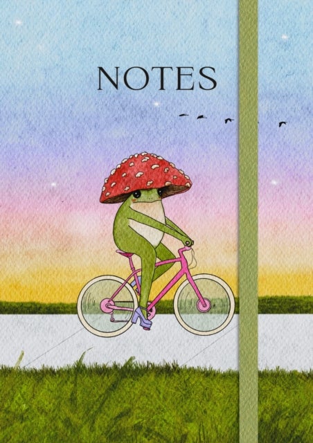 The Little Frog Notebook - A Beautiful 160-Page Lined Notebook Featuring the Internet’s Beloved Mushroom Frog, from the Artist Maybell Eequay