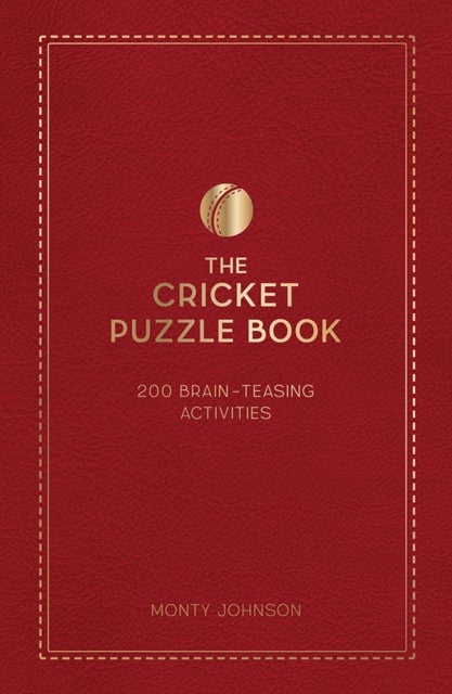 Cricket Puzzle Book - 200 Brain-Teasing Puzzles, Games and Trivia