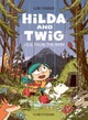 Hilda and Twig Hide from the Rain