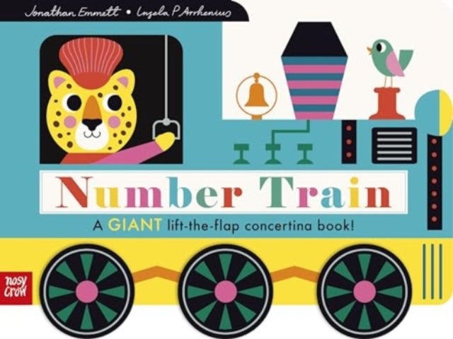 Number Train - A Giant Lift-The-Flap Concertina Book!