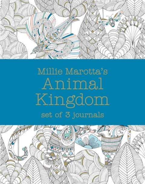 Millie Marotta's Animal Kingdom ¿ journal set - 3 notebooks