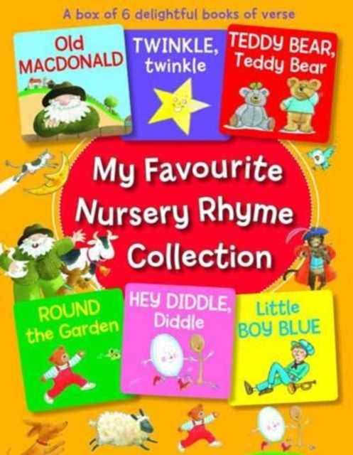 My Favourite Nursery Rhyme Collection: A Box of 6 Delightful Books of Verse - A Box of 6 Delightful Books of Verse