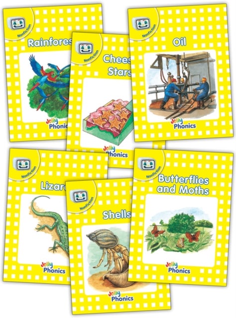 Jolly Phonics Readers, Nonfiction, Level 2 - In Precursive Letters (British English edition)