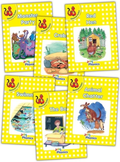 Jolly Phonics Readers, General Fiction, Level 2 - In Precursive Letters (British English edition)