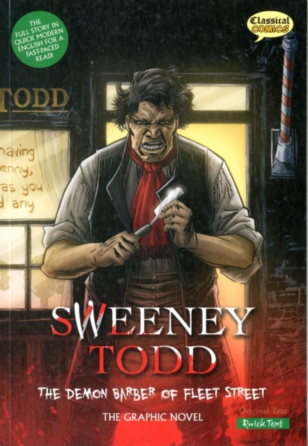 Sweeney Todd The Graphic Novel Quick Text - The Demon Barber of Fleet Street