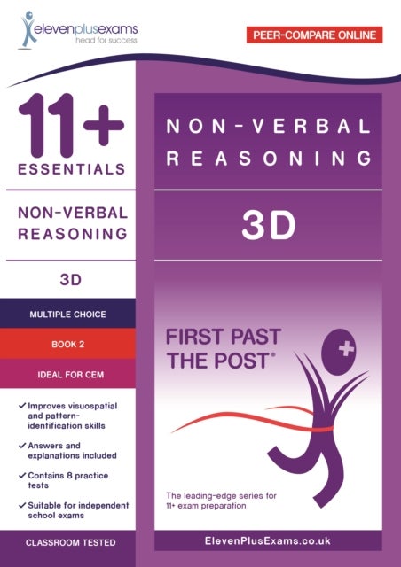 11+ Essentials Non-Verbal Reasoning: 3D Book 2