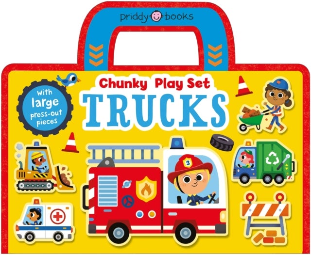 Chunky Play Set Trucks - With large press-out pieces