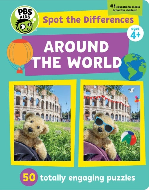 Spot The Differences: Around The World - 50 Totally Engaging Puzzles