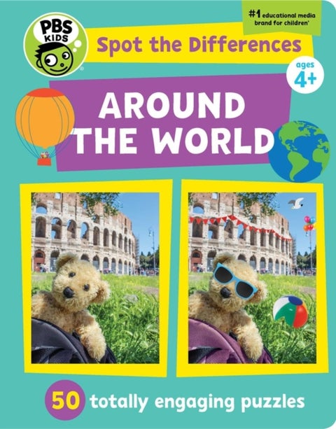 Spot The Differences: Around The World - 50 Totally Engaging Puzzles