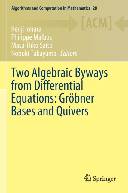 Two Algebraic Byways from Differential Equations