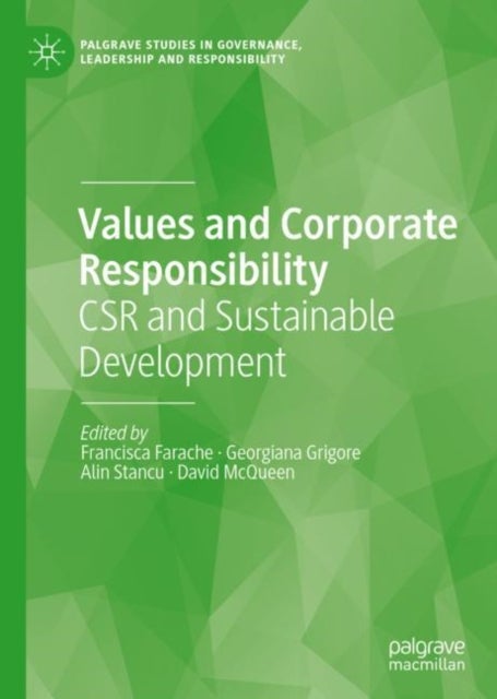 Values and Corporate Responsibility - CSR and Sustainable Development