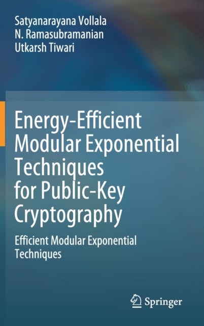 Energy-Efficient Modular Exponential Techniques for Public-Key Cryptography - Efficient Modular Exponential Techniques