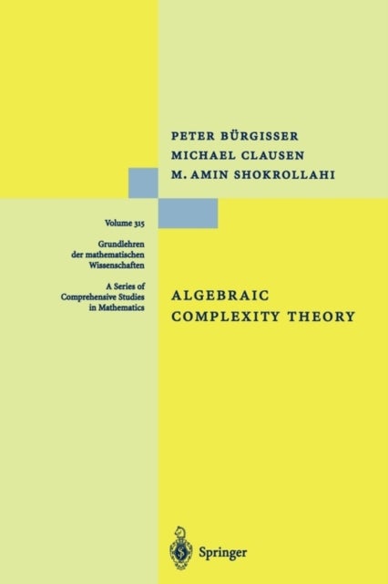 Algebraic Complexity Theory