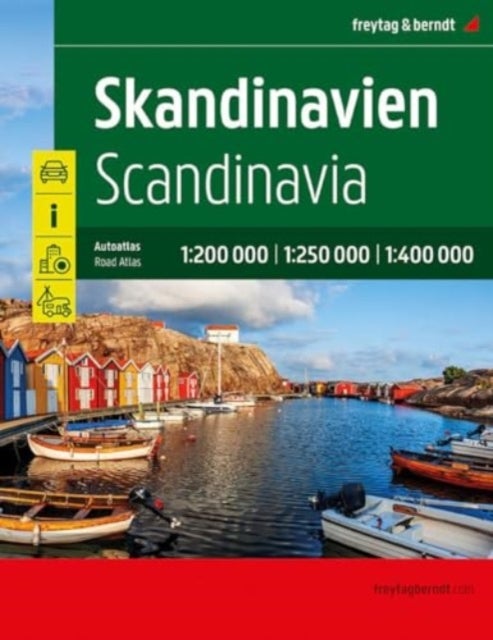 Scandinavia Road Atlas - 1:200 000 , 1:250 000, 1:400 000