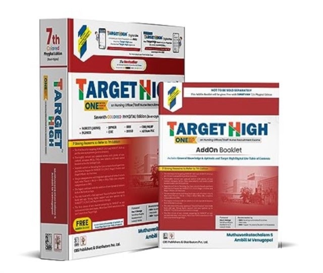 Target High - One Nation NORCET Book on Nursing Officer / Staff Nurse Recruitment Exams