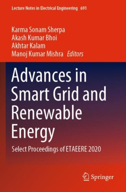 Advances in Smart Grid and Renewable Energy - Select Proceedings of ETAEERE 2020