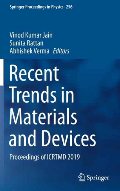 Recent Trends in Materials and Devices - Proceedings of ICRTMD 2019