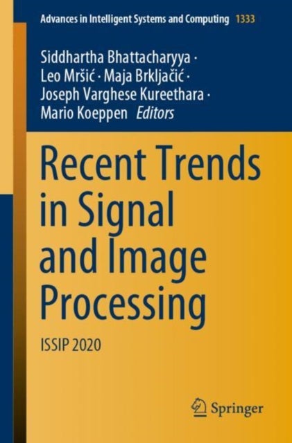 Recent Trends in Signal and Image Processing - ISSIP 2020