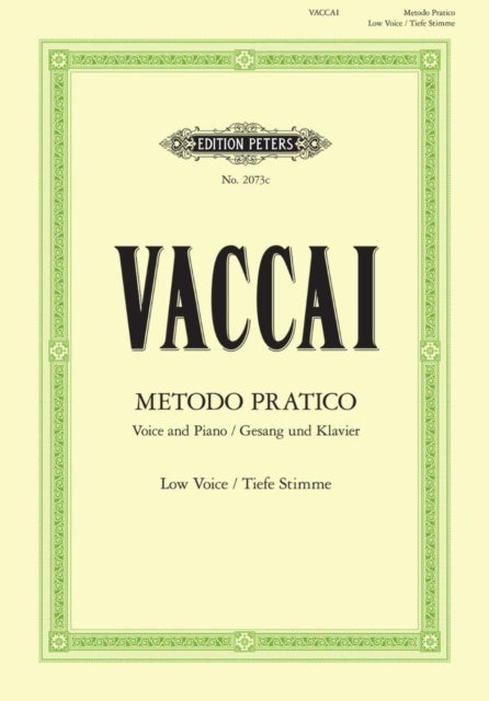 Practical Method (Low Voice and Piano)