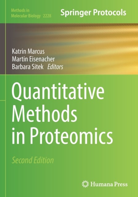 Quantitative Methods in Proteomics