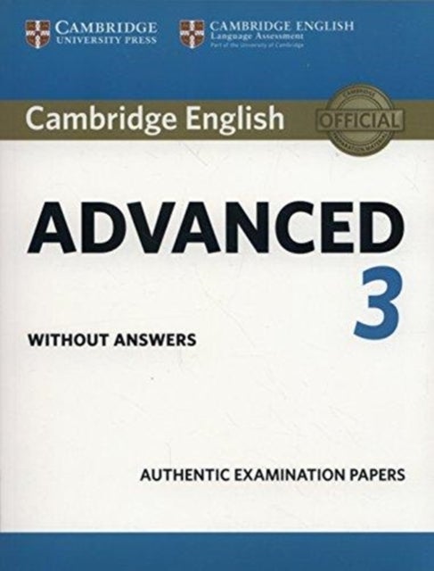 Cambridge English Advanced 3 Without Answers