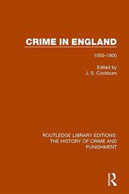Crime in England - 1550-1800