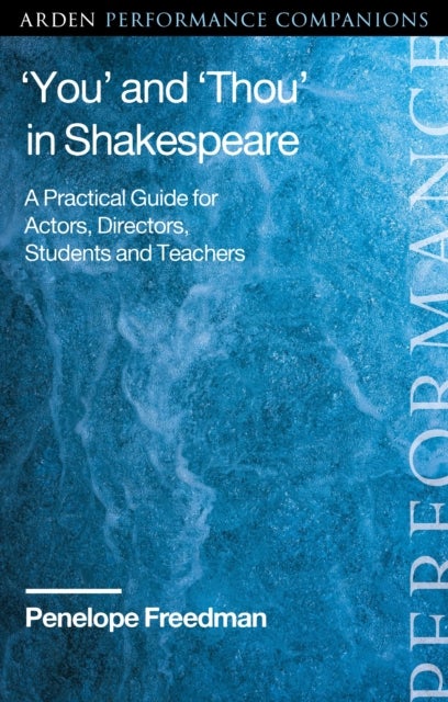 ¿You¿ and ¿Thou¿ in Shakespeare
