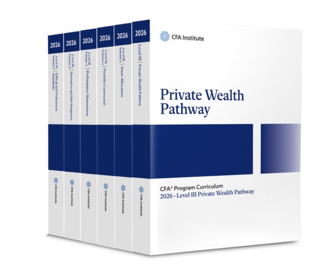 2026 CFA Curriculum Level 3 Pathway 3 Box Set (Pri vate Wealth)