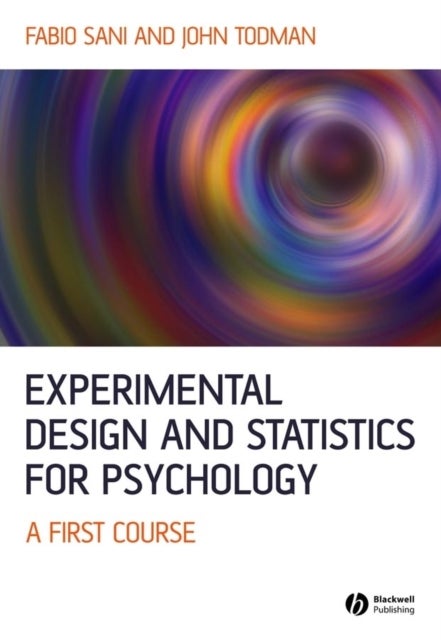 Experimental Design and Statistics - A First Course