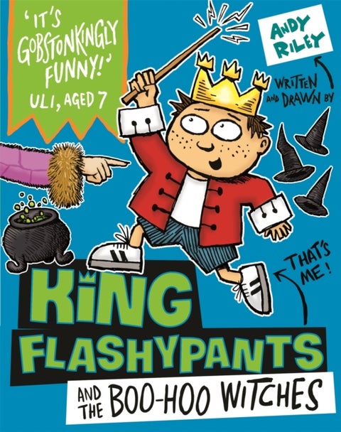 King Flashypants and the Boo-Hoo Witches - Book 4
