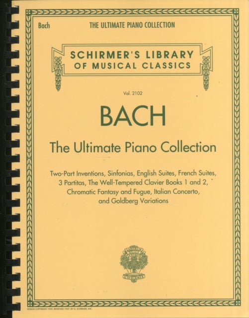 Bach - The Ultimate Piano Collection