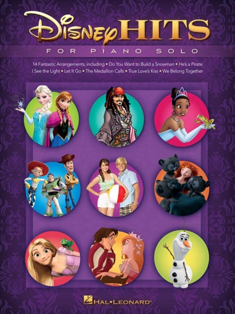 Disney Hits for Piano Solo - For Piano Solo - 14 Fantastic Arrangements