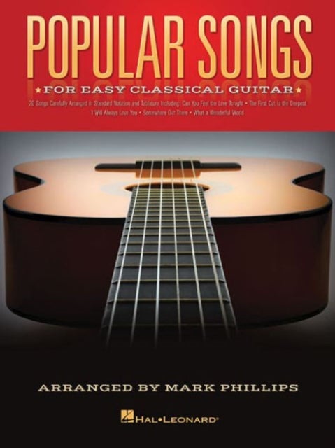 Popular Songs - For Easy Classical Guitar
