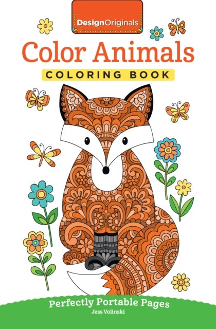 Color Animals Coloring Book - Perfectly Portable Pages