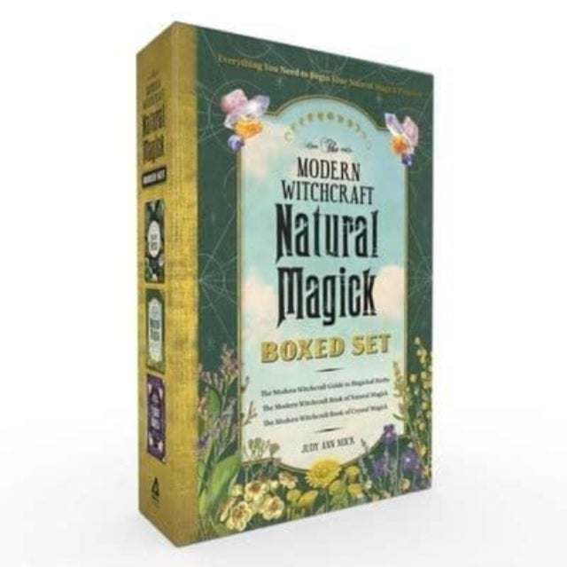The Modern Witchcraft Natural Magick Boxed Set - The Modern Witchcraft Guide to Magickal Herbs, The Modern Witchcraft Book of Natural Magick, The Modern Witchcraft Book of Crystal Magick