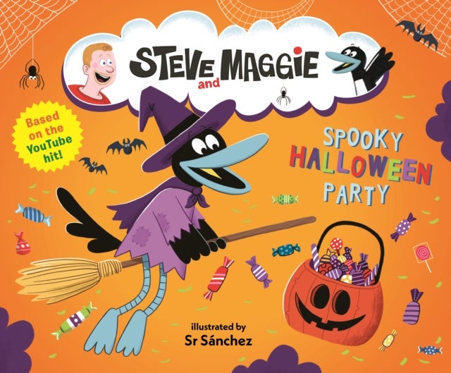 Steve and Maggie: Spooky Halloween Party - Based on the hit YouTube and Amazon Prime series for toddlers – A sweet & spooky picture book - The perfect gift for kids aged 4, 5, 6