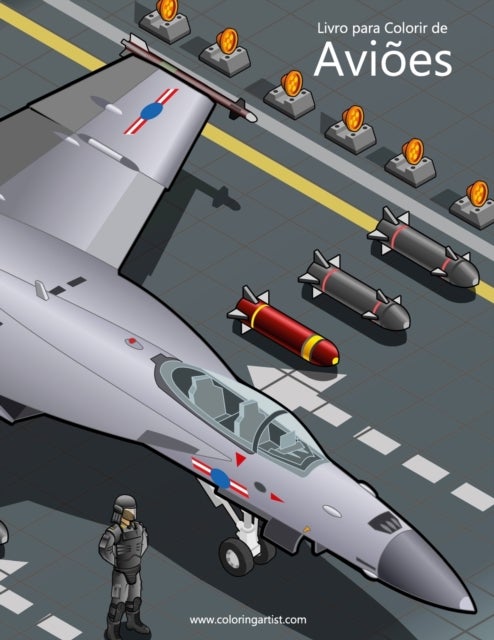 Livro para Colorir de Aviões 1