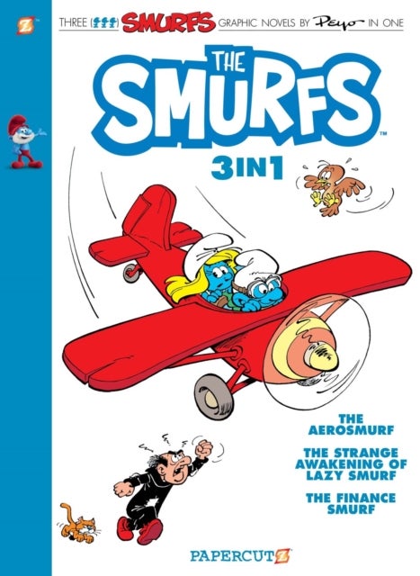 The Smurfs 3-in-1 Vol. 6 - Collecting 'The Aerosmurf,' 'The Strange Awakening of Lazy Smurf,' and 'The Finance Smurf