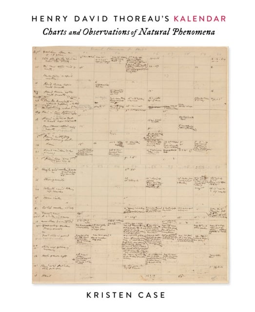 Henry David Thoreau’s Kalendar - Charts and Observations of Natural Phenomena